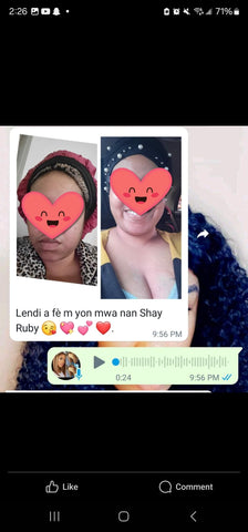 Mini set Albinos with peeling