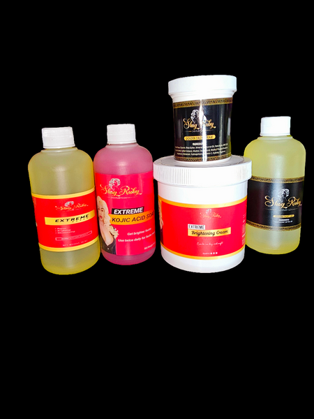 Gro set albinos big albinos set with strong serum bleaching