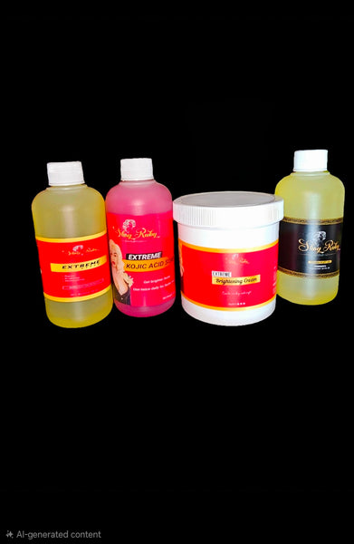 Gro set albinos big albinos set with strong serum bleaching