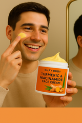 Turmeric & Kojic acid face cream body oil  and soap
